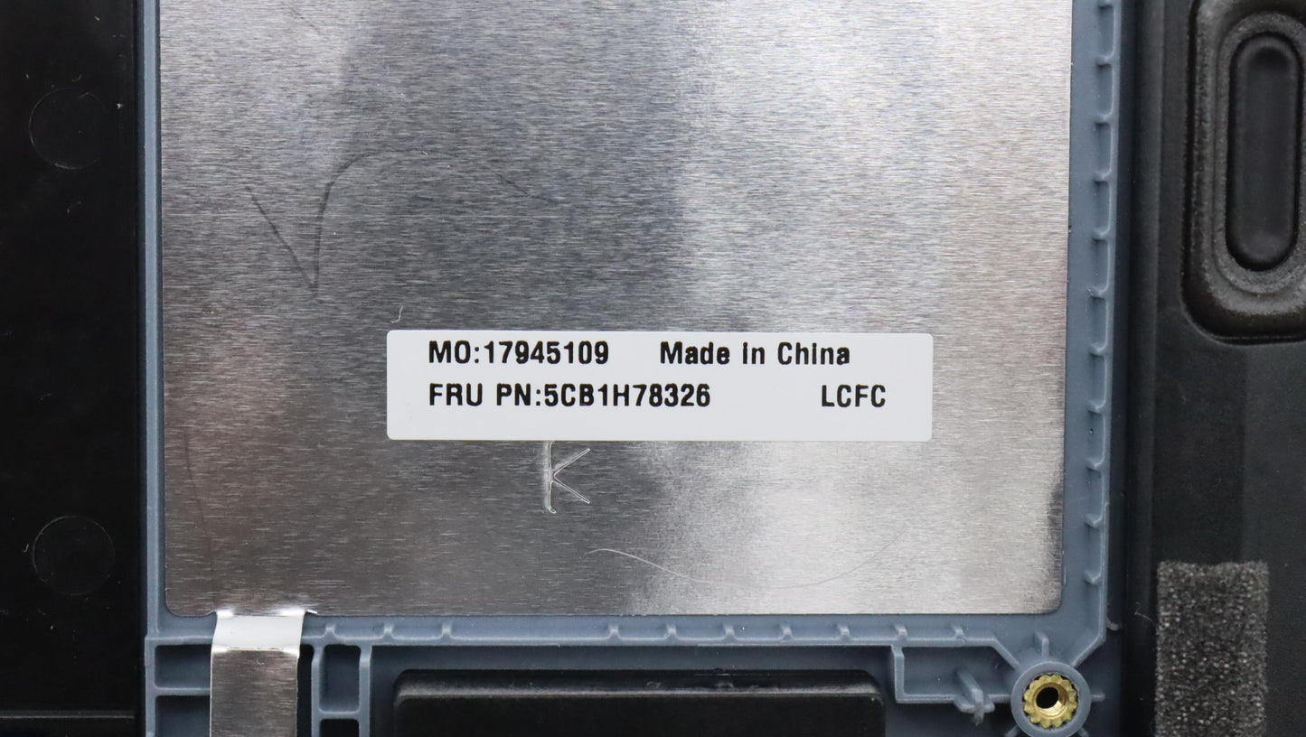 Lenovo Cover Upper Case Assembly Bel - 5CB1H78326
