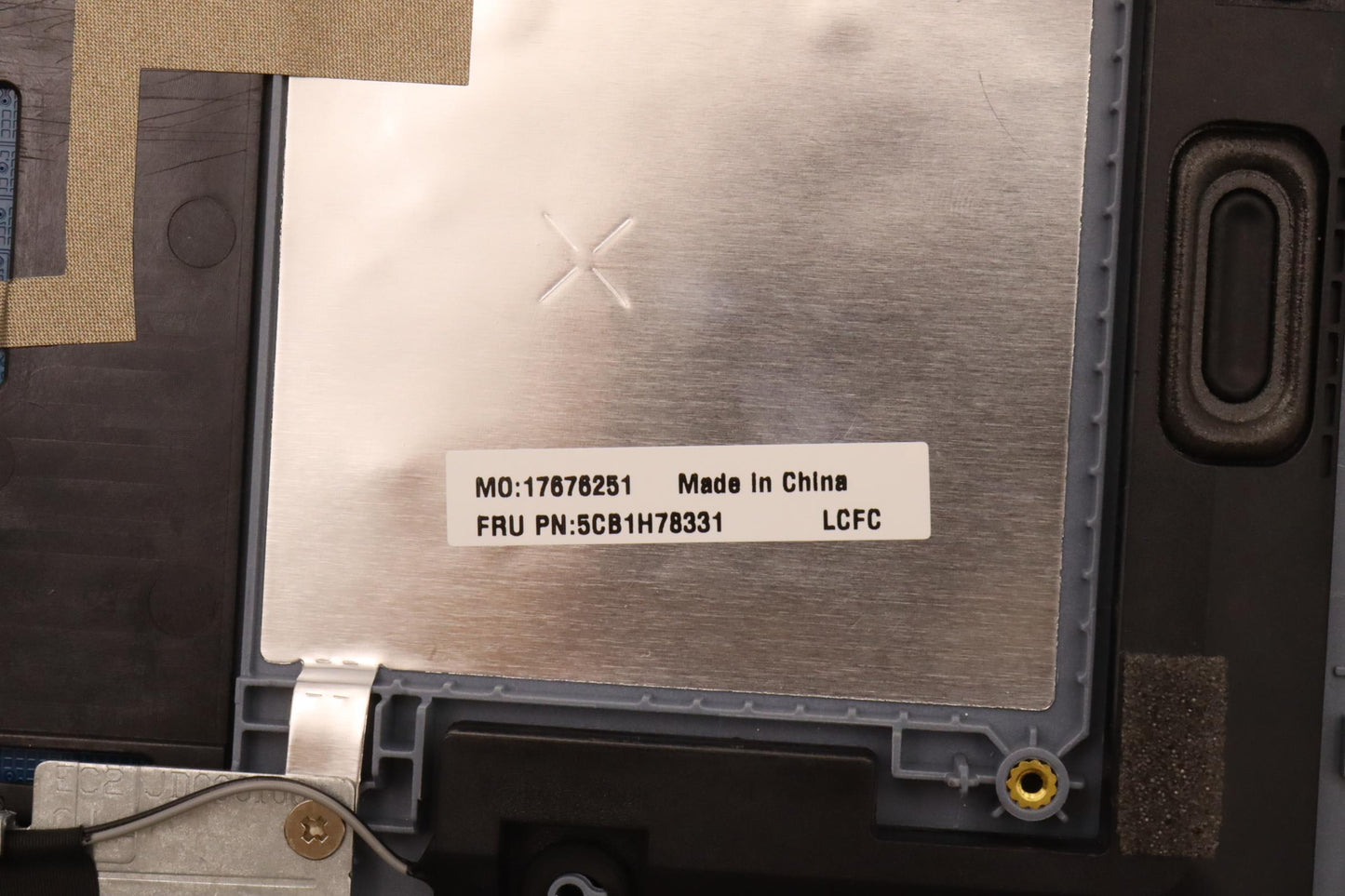 Lenovo Cover Upper Case Assembly Euro - 5CB1H78331