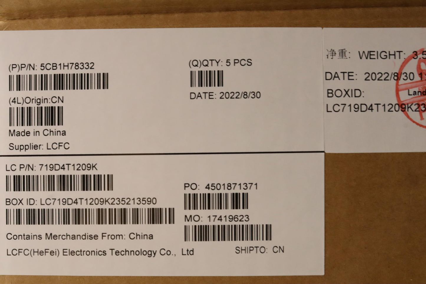 Lenovo Cover Upper Case Assembly Fra - 5CB1H78332