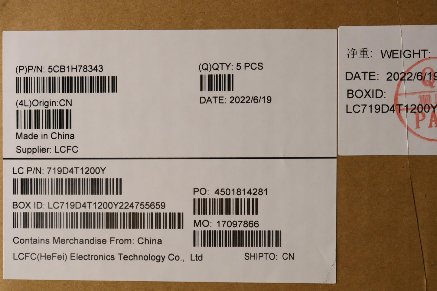 Lenovo Cover Upper Case Assembly Kor - 5CB1H78343