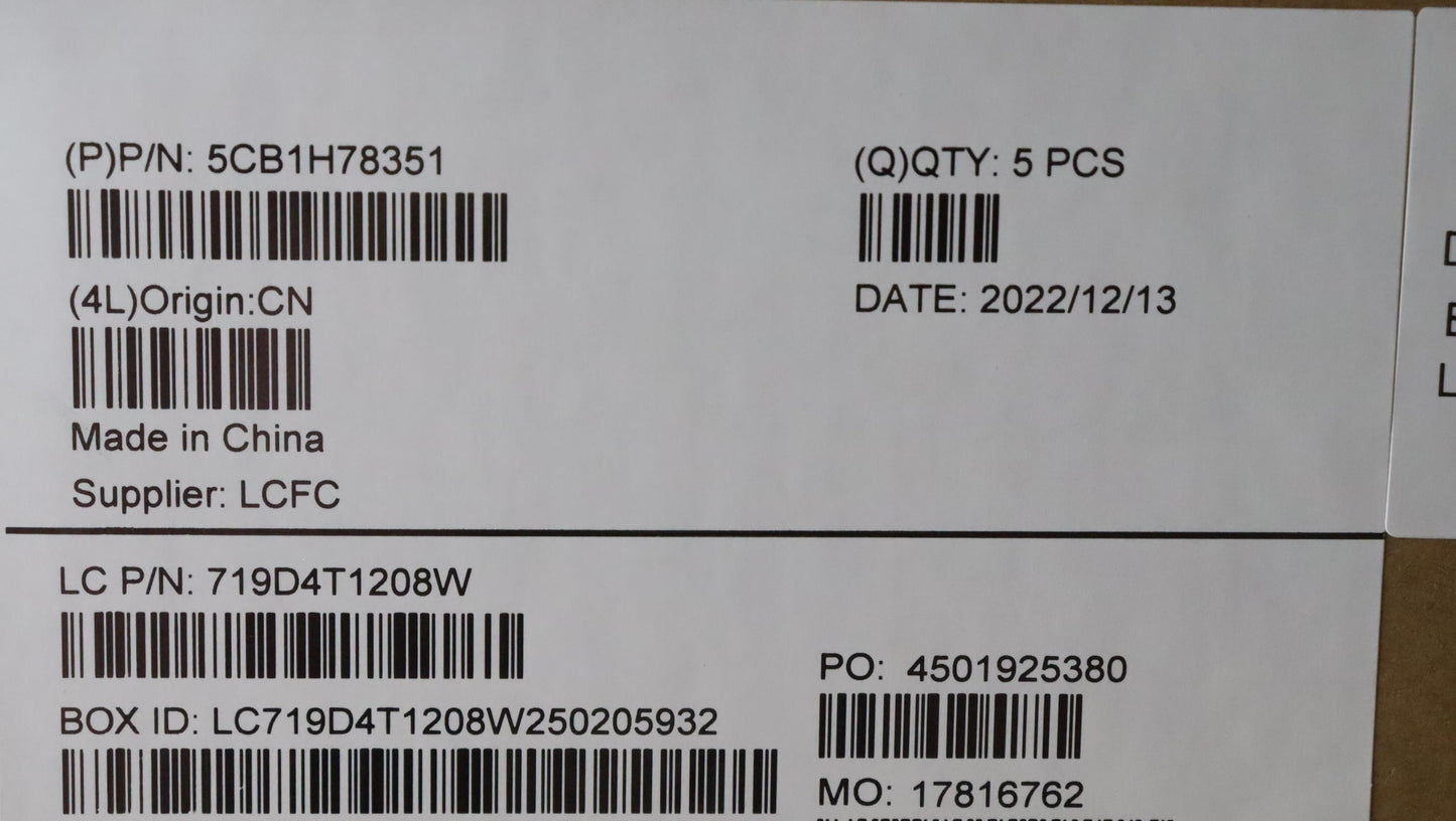 Lenovo Cover Upper Case Assembly Spa - 5CB1H78351