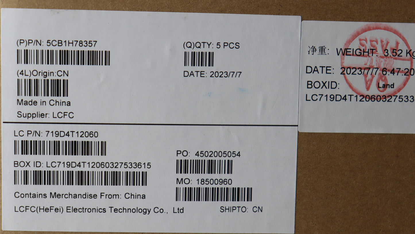 Lenovo Cover Upper Case Assembly Ukr - 5CB1H78357