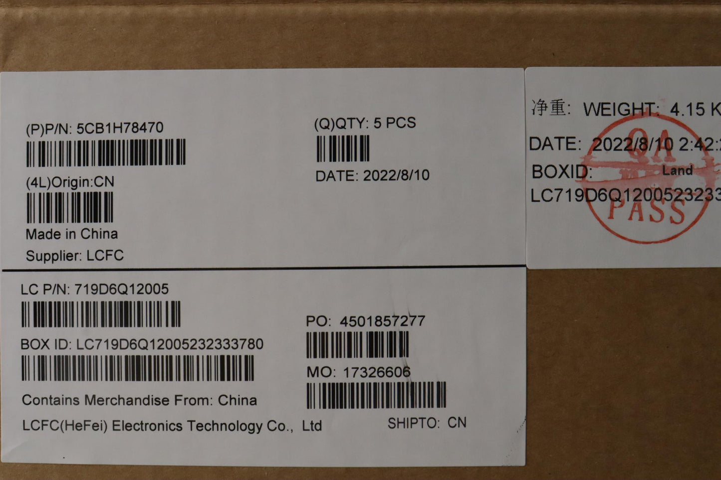 Lenovo Cover Upper Case Asmhun L82Re - 5CB1H78470