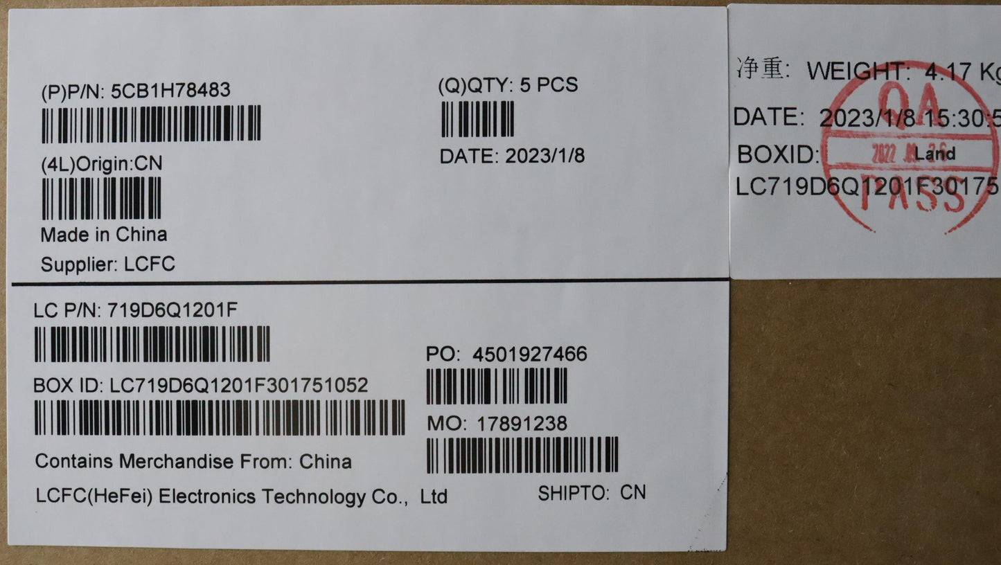 Lenovo Cover Upper Case Asmslv L82Re - 5CB1H78483