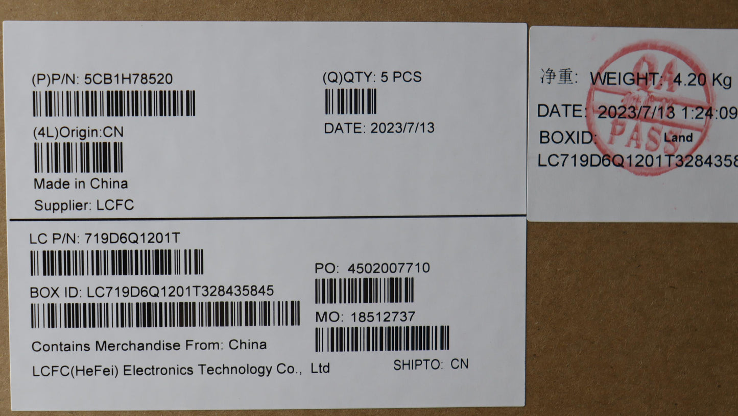 Lenovo Cover Upper Case Asmfra L82Re - 5CB1H78520