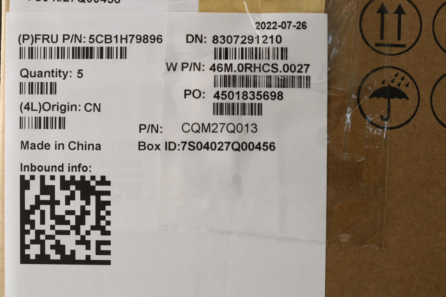 Lenovo Cover Upper Case Asmhbw W 82R7 - 5CB1H79896