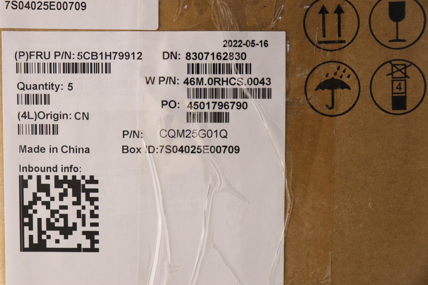Lenovo Cover Upper Case Asmspa W 82R7 - 5CB1H79912