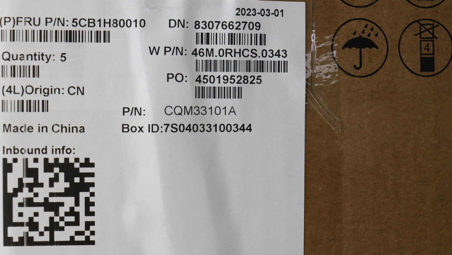 Lenovo Cover Upper Case Asmpor W 82R7 - 5CB1H80010