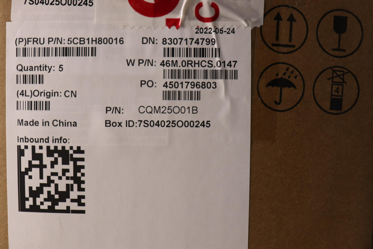 Lenovo Cover Upper Case Asmfra W 82R7 - 5CB1H80016