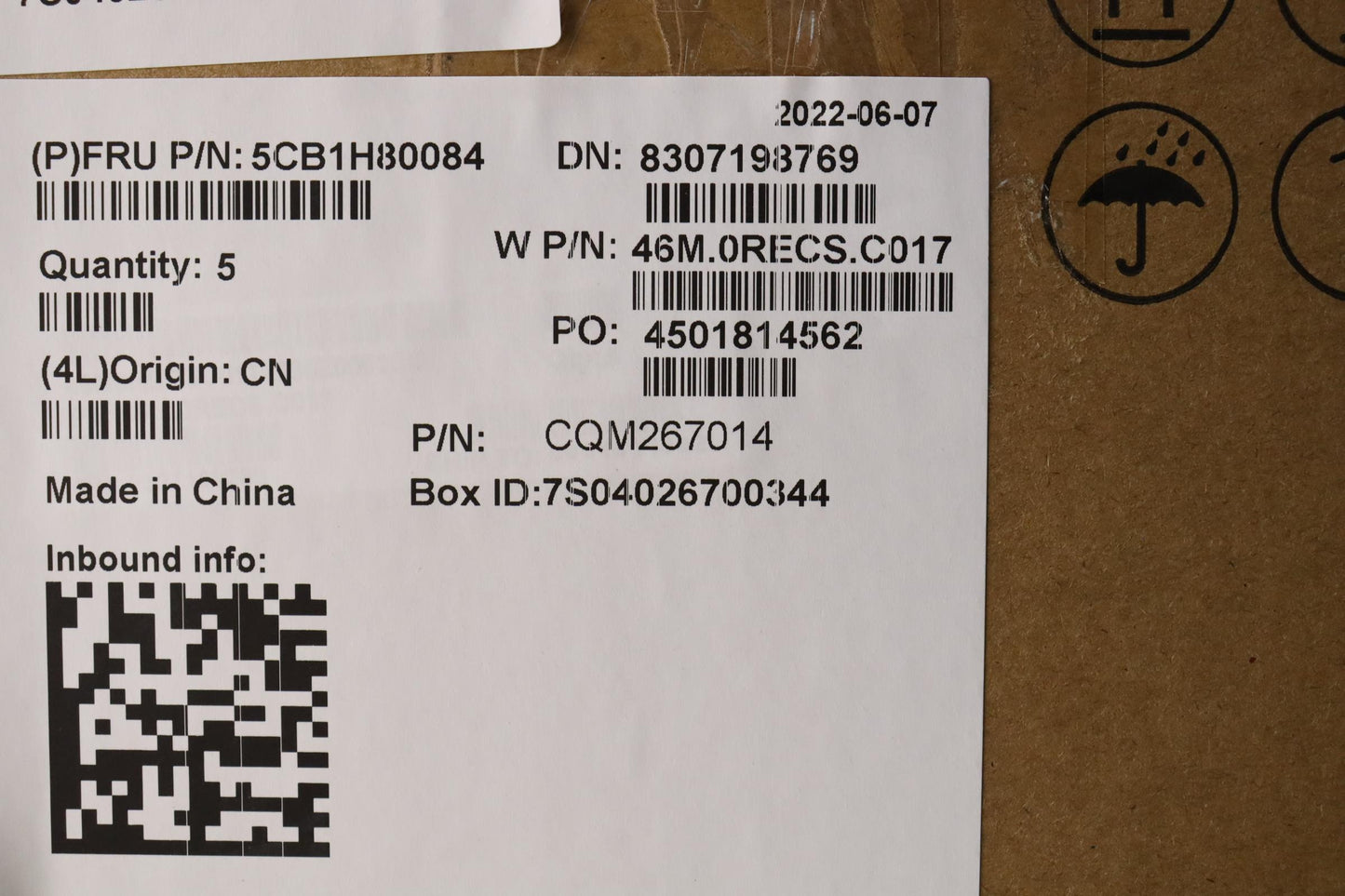 Lenovo Cover Upper Case Asmkor W 82Ra - 5CB1H80084