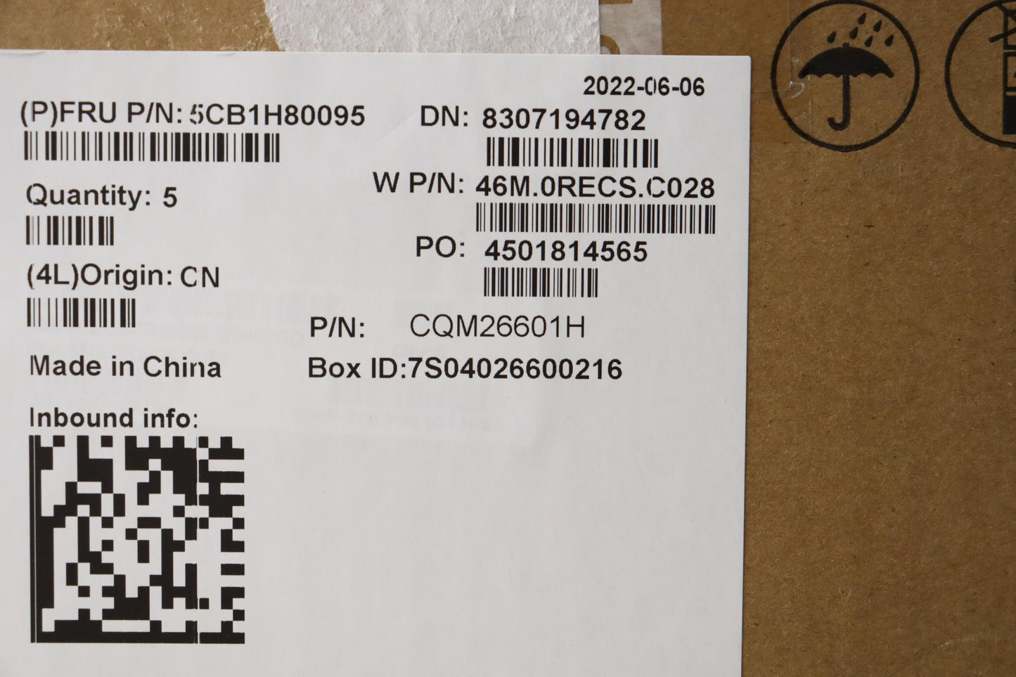 Lenovo Cover Upper Case Asmnordic W 8 - 5CB1H80095