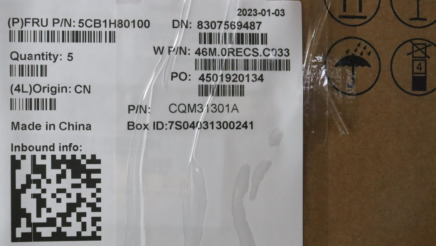 Lenovo Cover Upper Case Asmeuro Eng W - 5CB1H80100