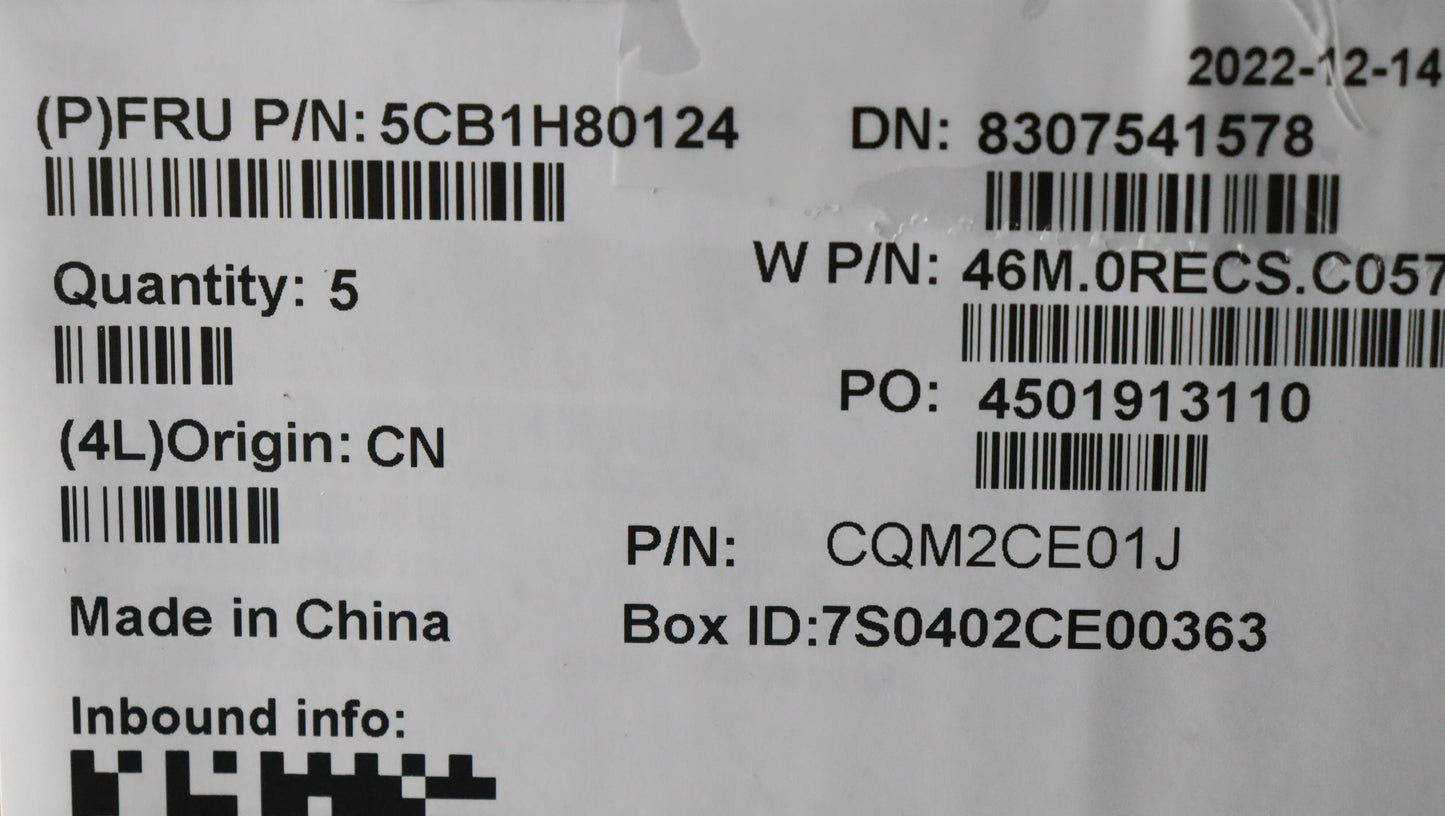Lenovo Cover Upper Case Asmgre W 82Ra - 5CB1H80124