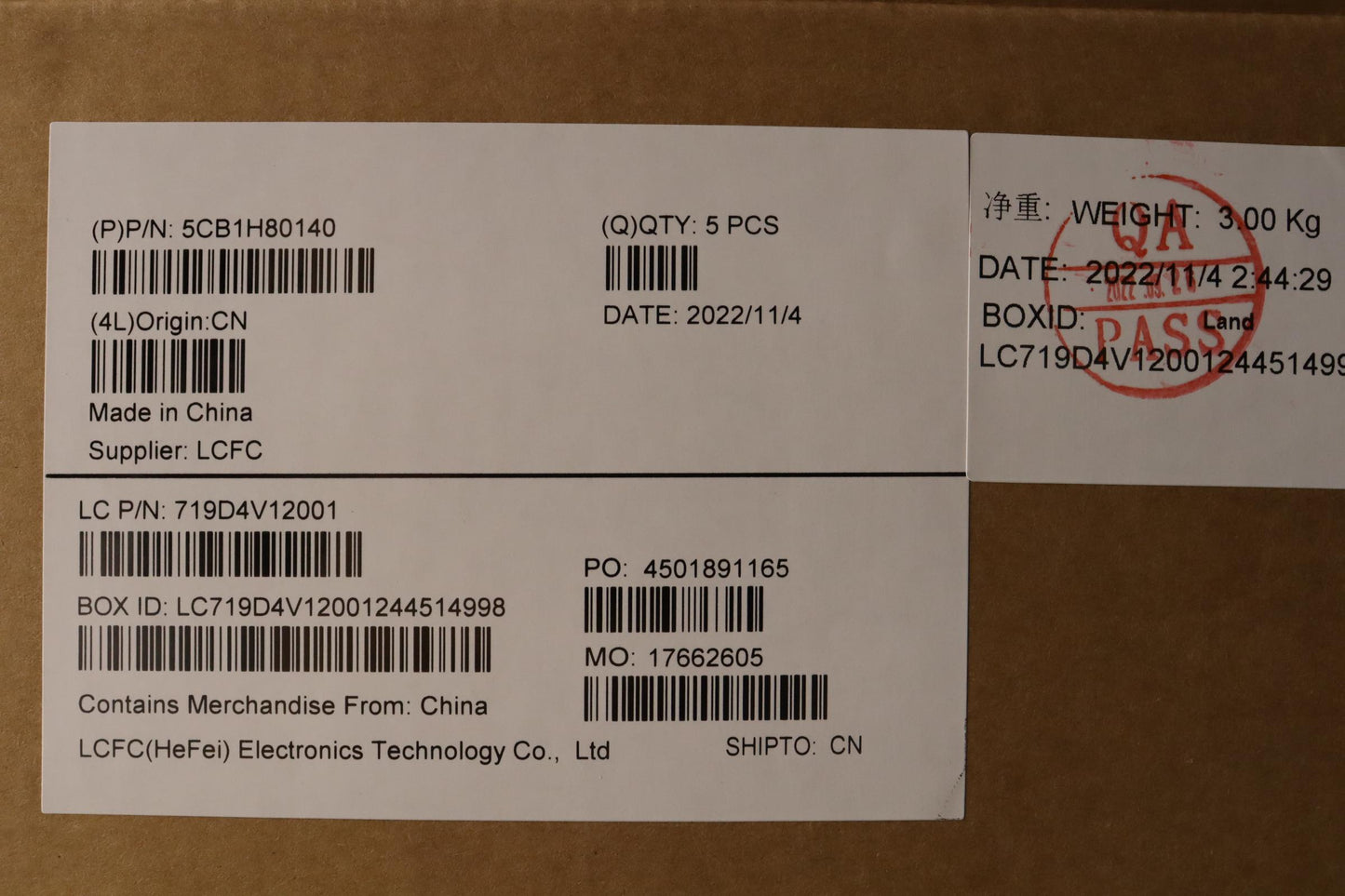 Lenovo Cover Upper Case Assembly Eng - 5CB1H80140