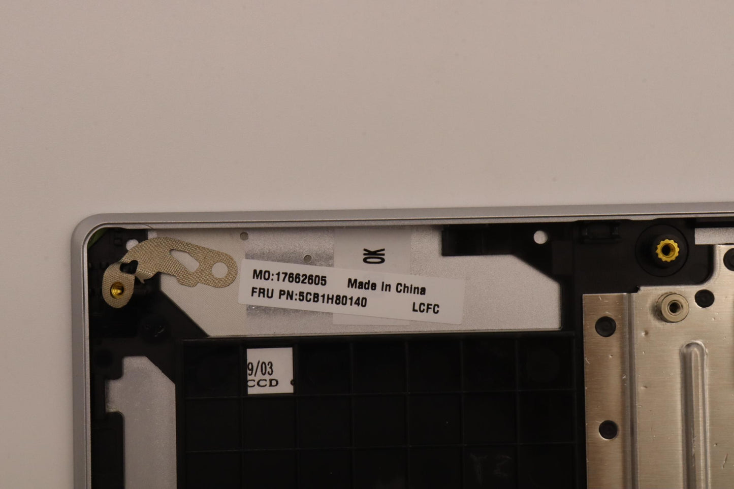 Lenovo Cover Upper Case Assembly Eng - 5CB1H80140