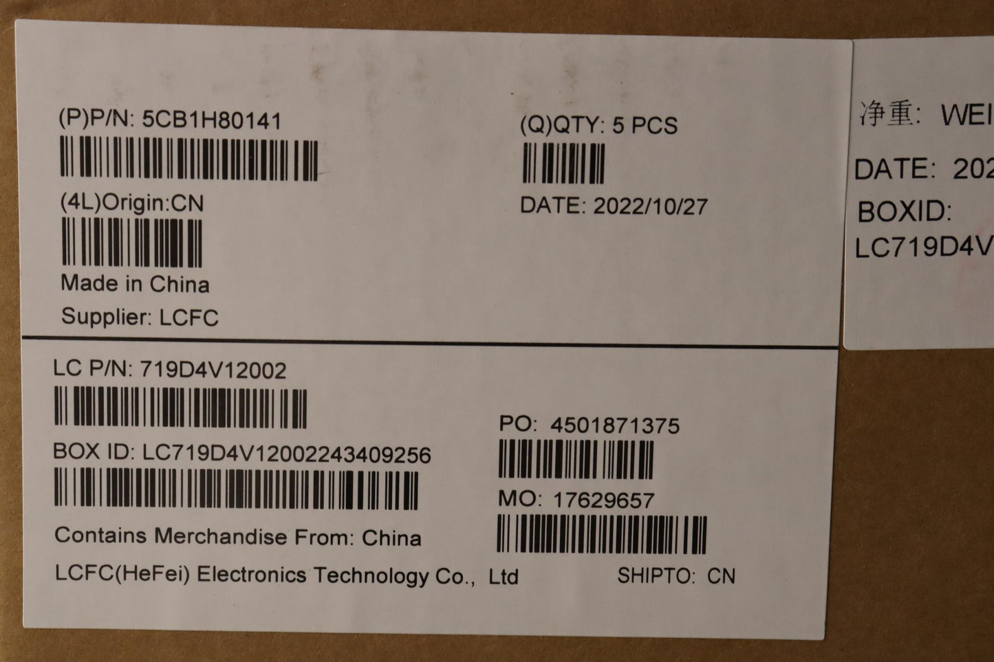 Lenovo Cover Upper Case Assembly Fra/ - 5CB1H80141