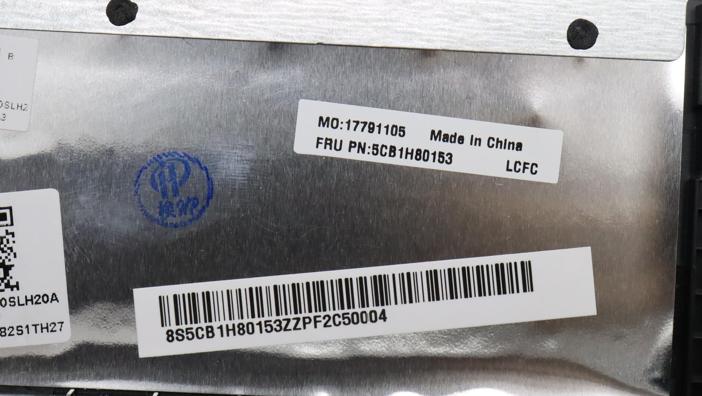 Lenovo Cover Upper Case Assembly Bel - 5CB1H80153