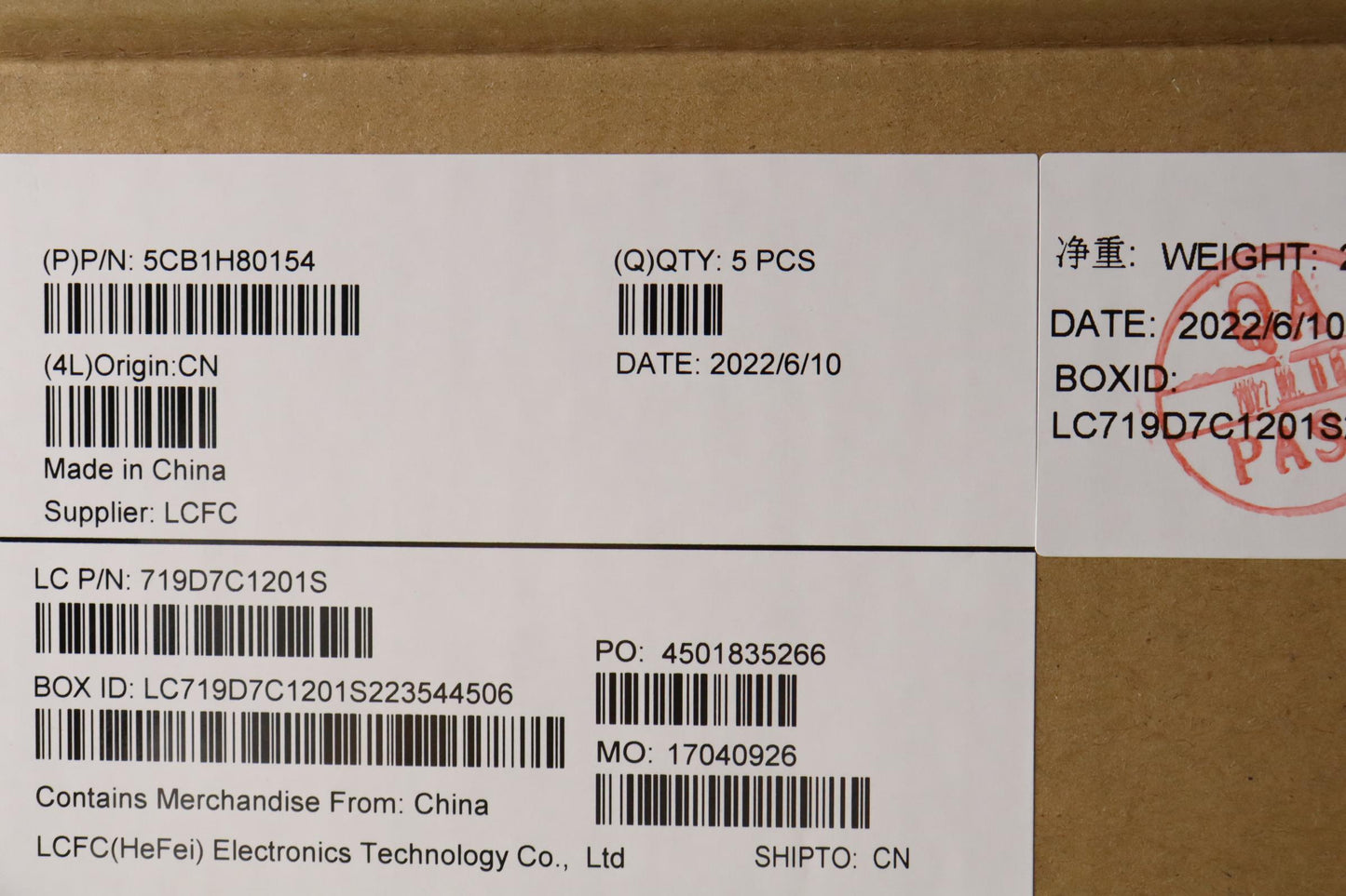 Lenovo Cover Upper Case Assembly Cze/ - 5CB1H80154