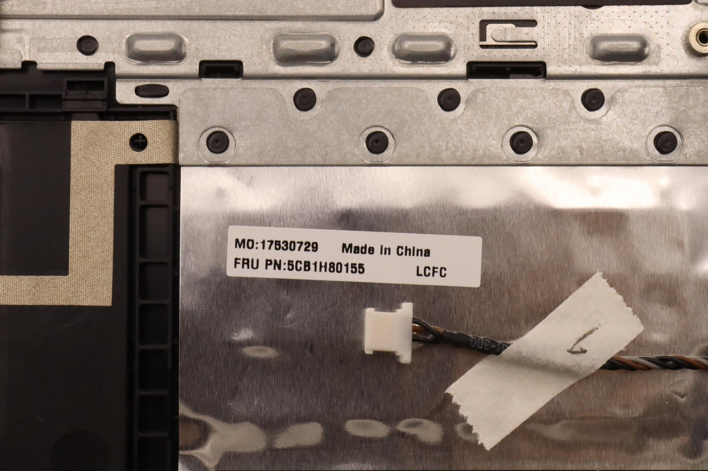 Lenovo Cover Upper Case Assembly Euro - 5CB1H80155