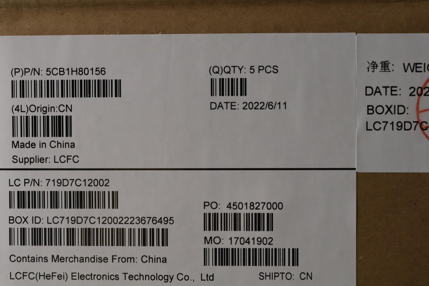 Lenovo Cover Upper Case Assembly Eng - 5CB1H80156