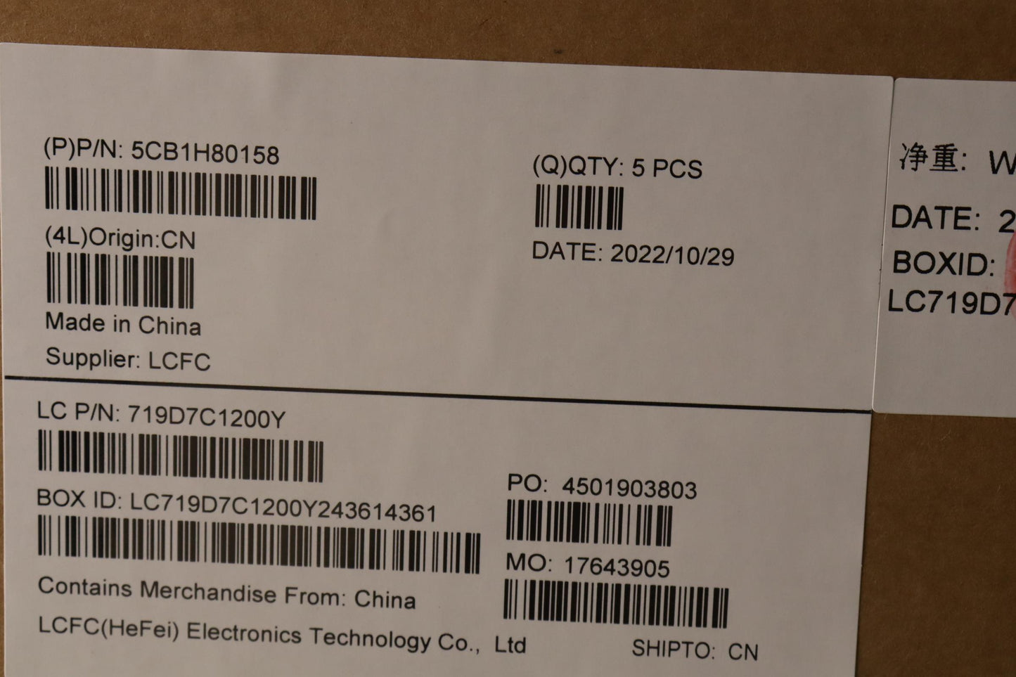Lenovo Cover Upper Case Assembly Fra/ - 5CB1H80158