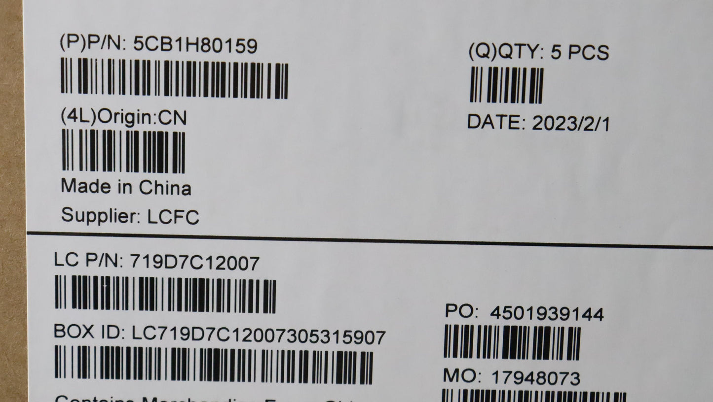 Lenovo Cover Upper Case Assembly Fra/ - 5CB1H80159