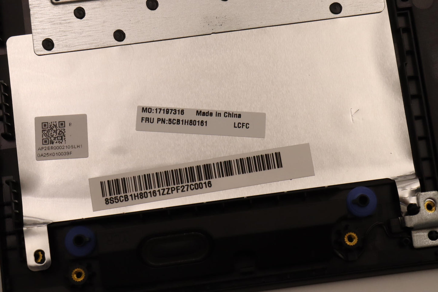 Lenovo Cover Upper Case Assembly Ger - 5CB1H80161