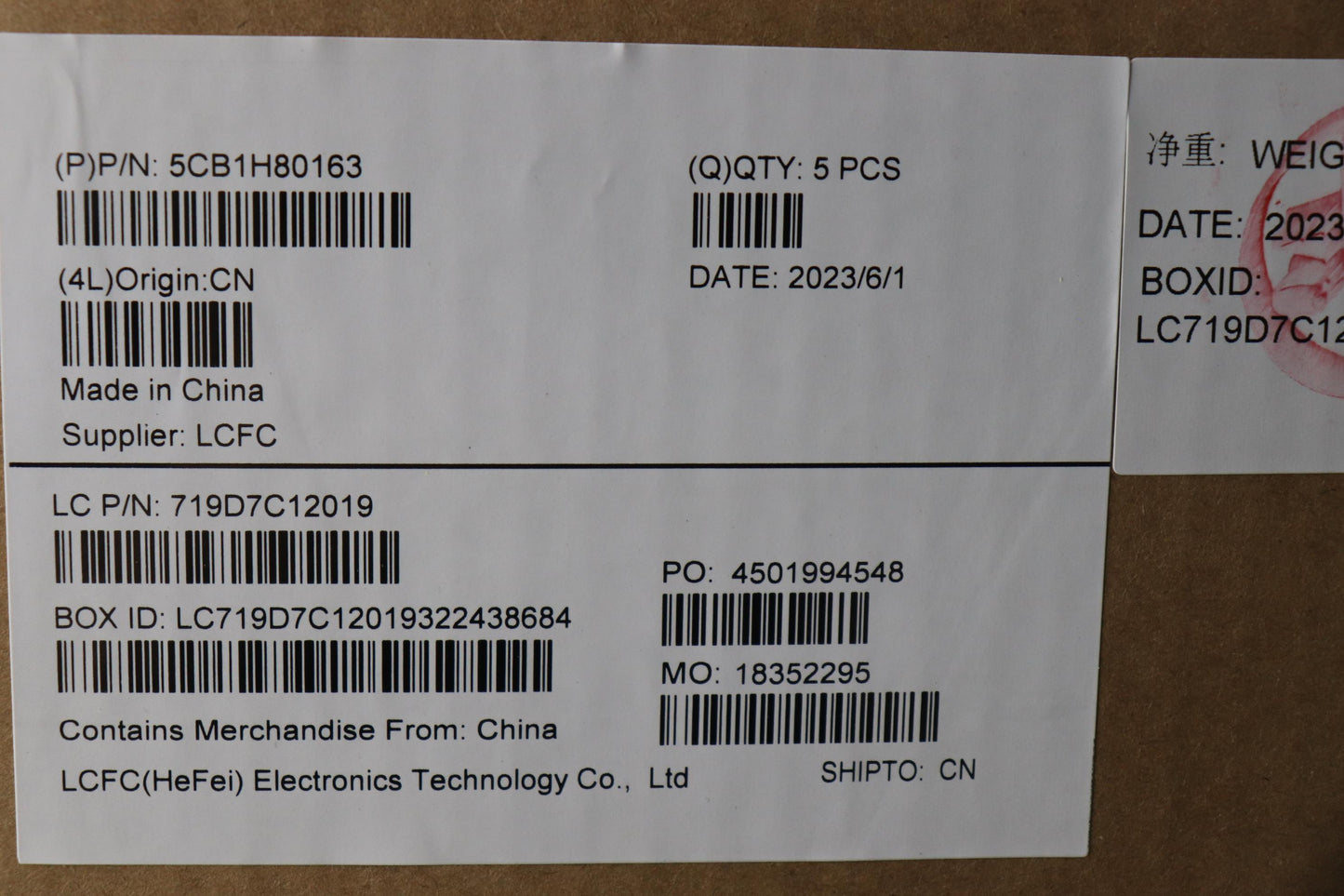 Lenovo Cover Upper Case Assembly Hin - 5CB1H80163