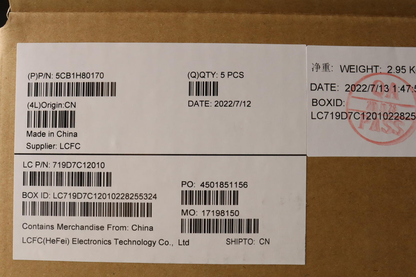 Lenovo Cover Upper Case Assembly Nord - 5CB1H80170