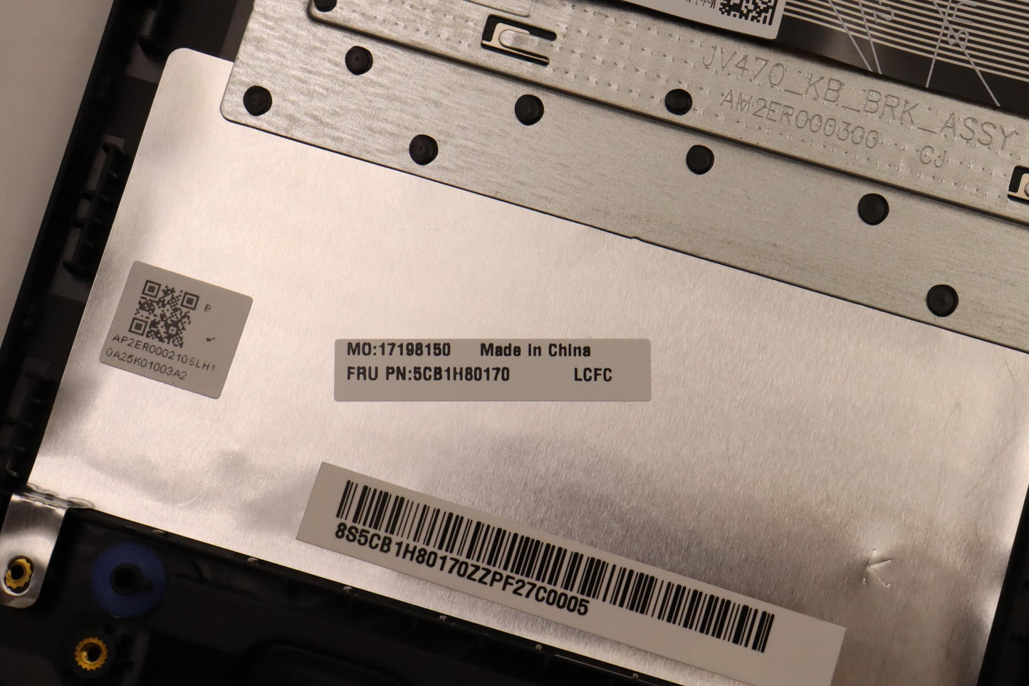 Lenovo Cover Upper Case Assembly Nord - 5CB1H80170