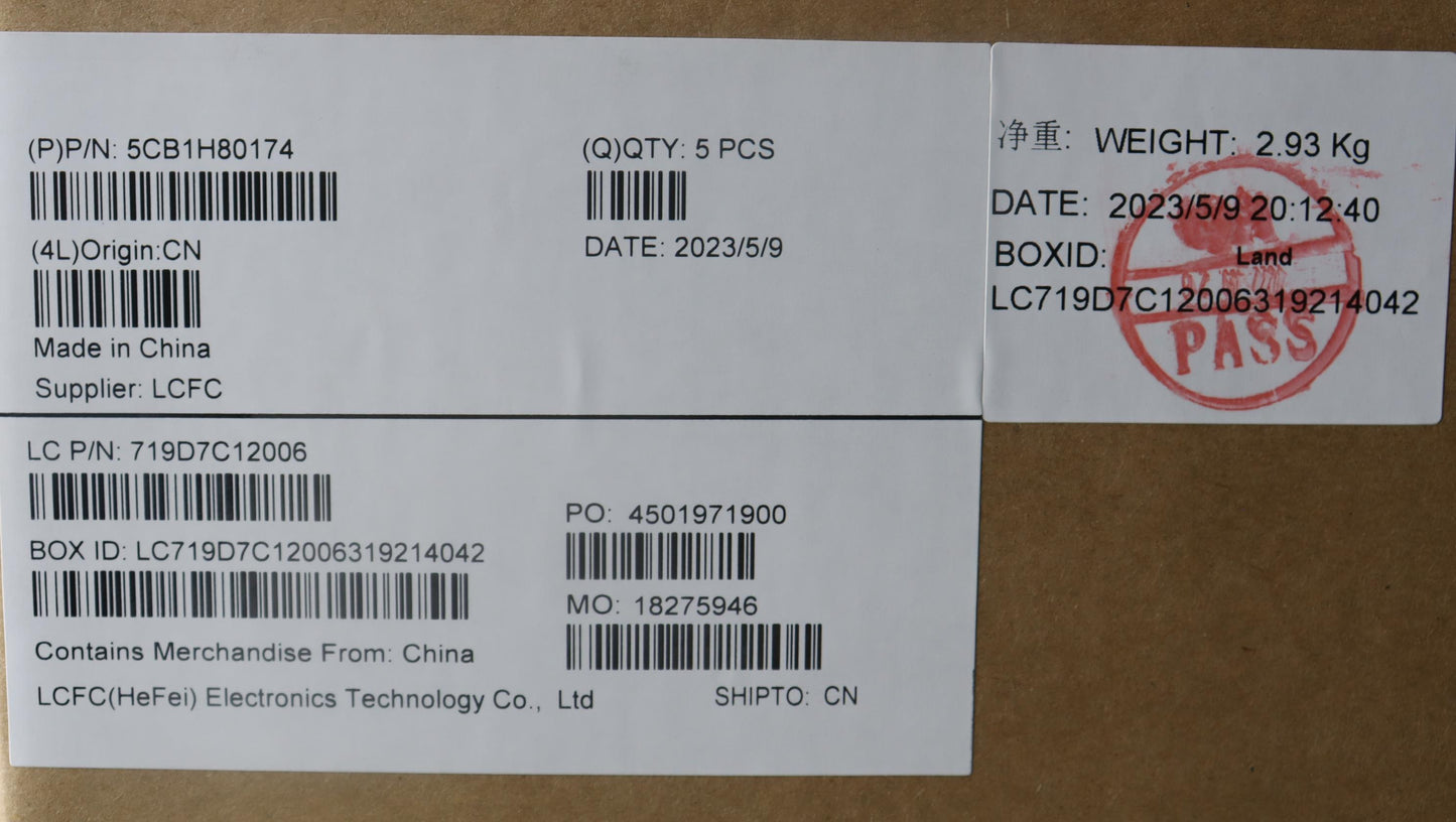 Lenovo Cover Upper Case Assembly Spa - 5CB1H80174