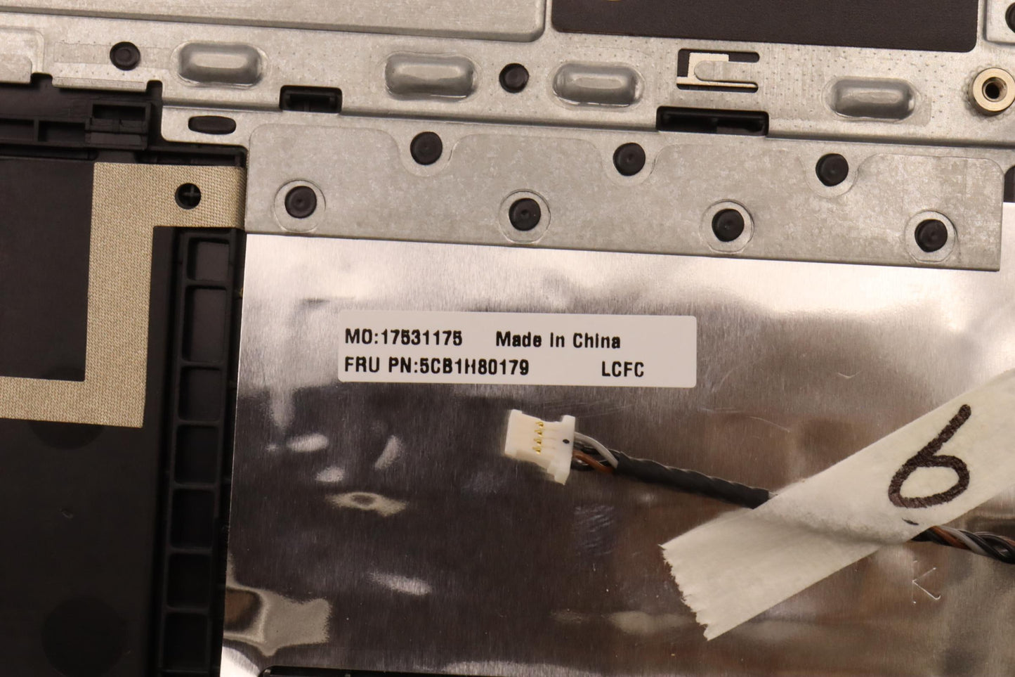 Lenovo Cover Upper Case Assembly Uke - 5CB1H80179