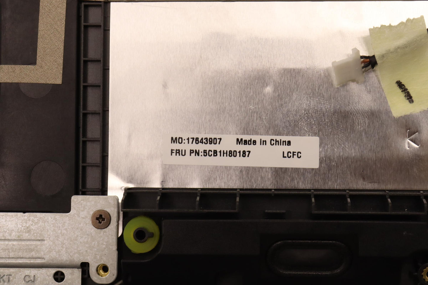 Lenovo Cover Upper Case Assembly Eng - 5CB1H80187