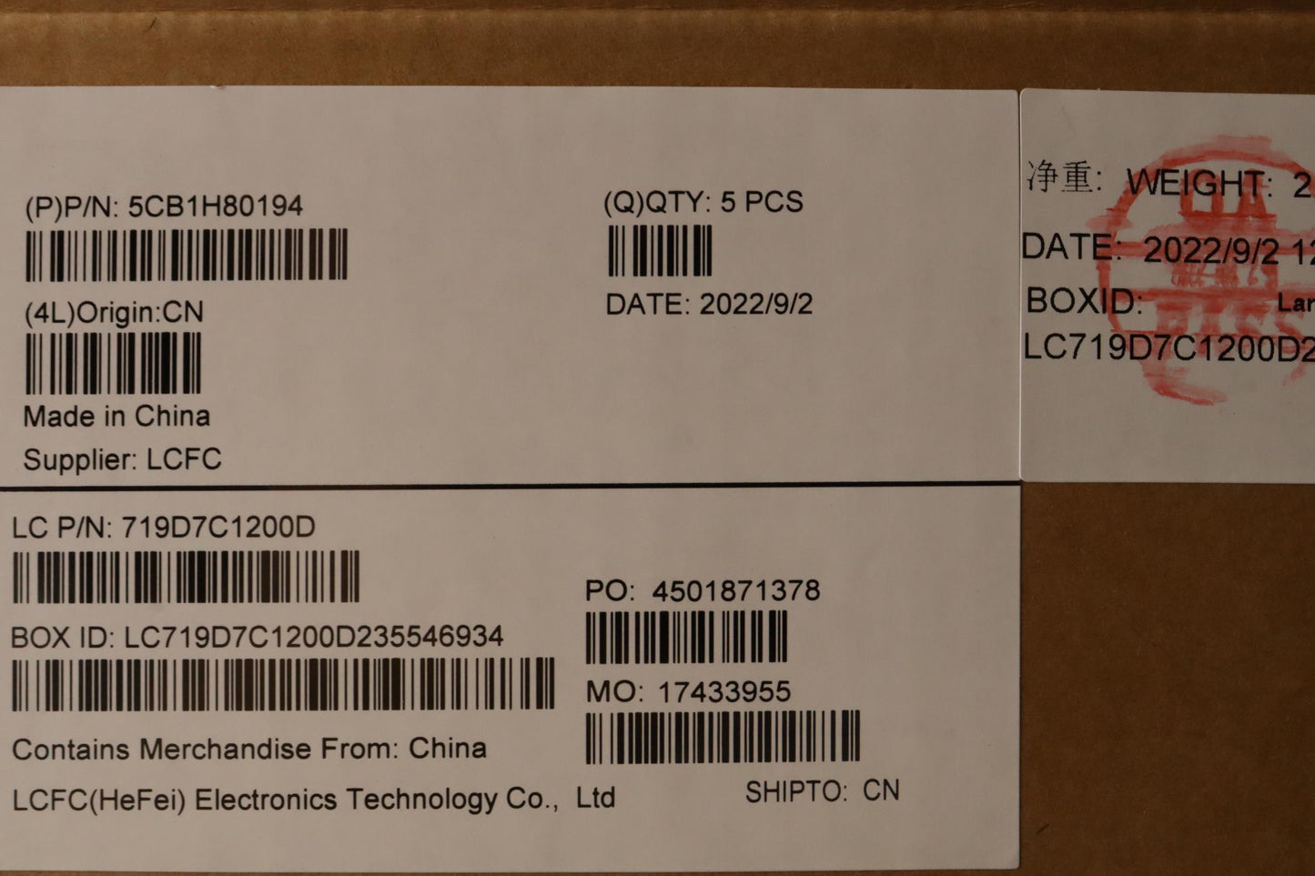 Lenovo Cover Upper Case Assembly Hin - 5CB1H80194