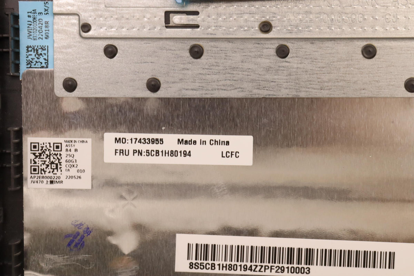 Lenovo Cover Upper Case Assembly Hin - 5CB1H80194