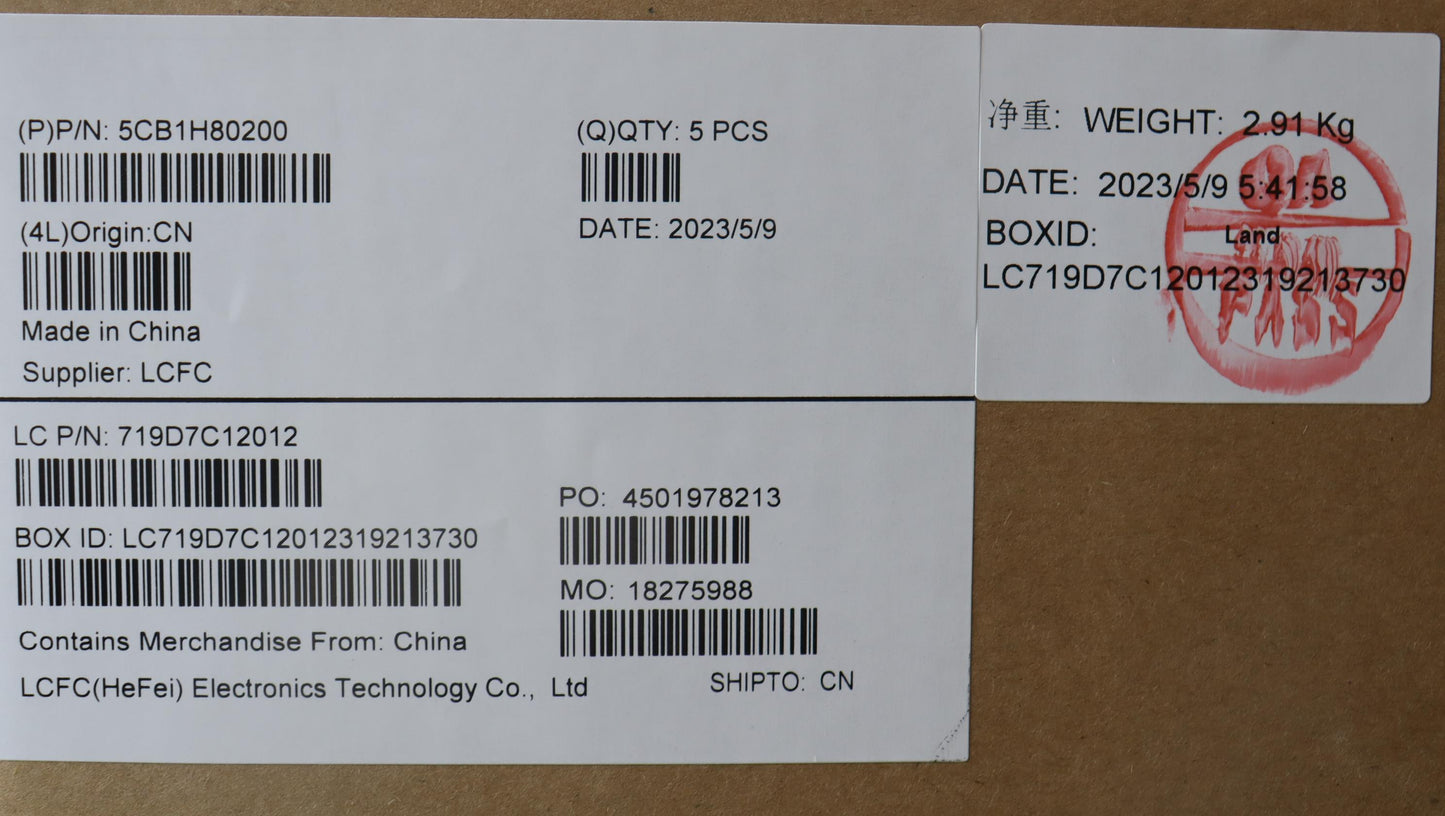 Lenovo Cover Upper Case Assembly La S - 5CB1H80200