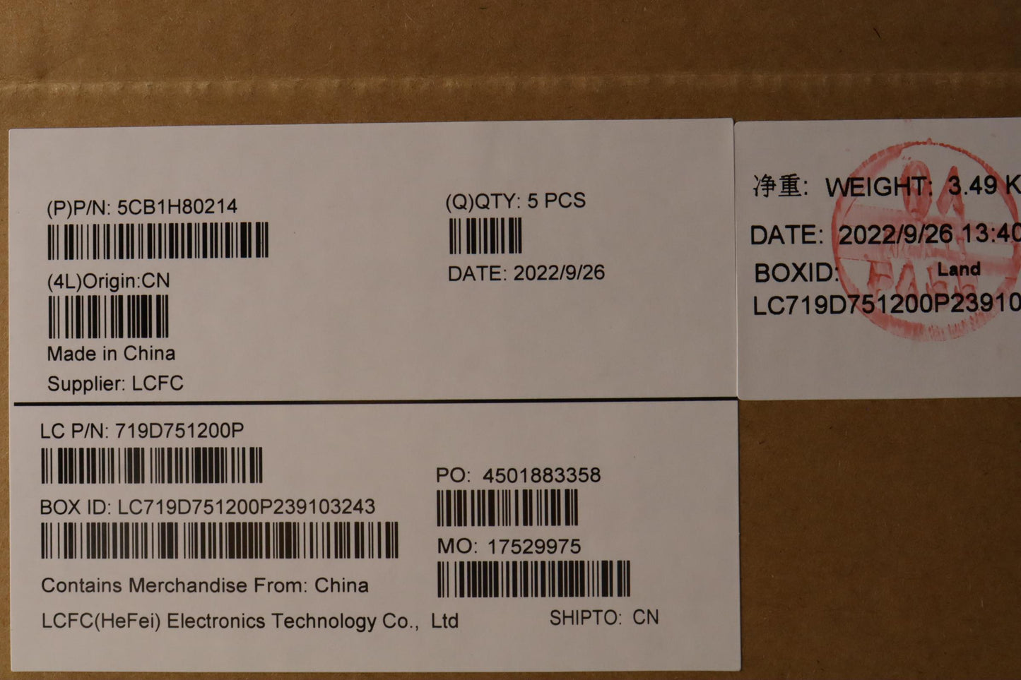Lenovo Cover Upper Case Asmara L82Tv - 5CB1H80214