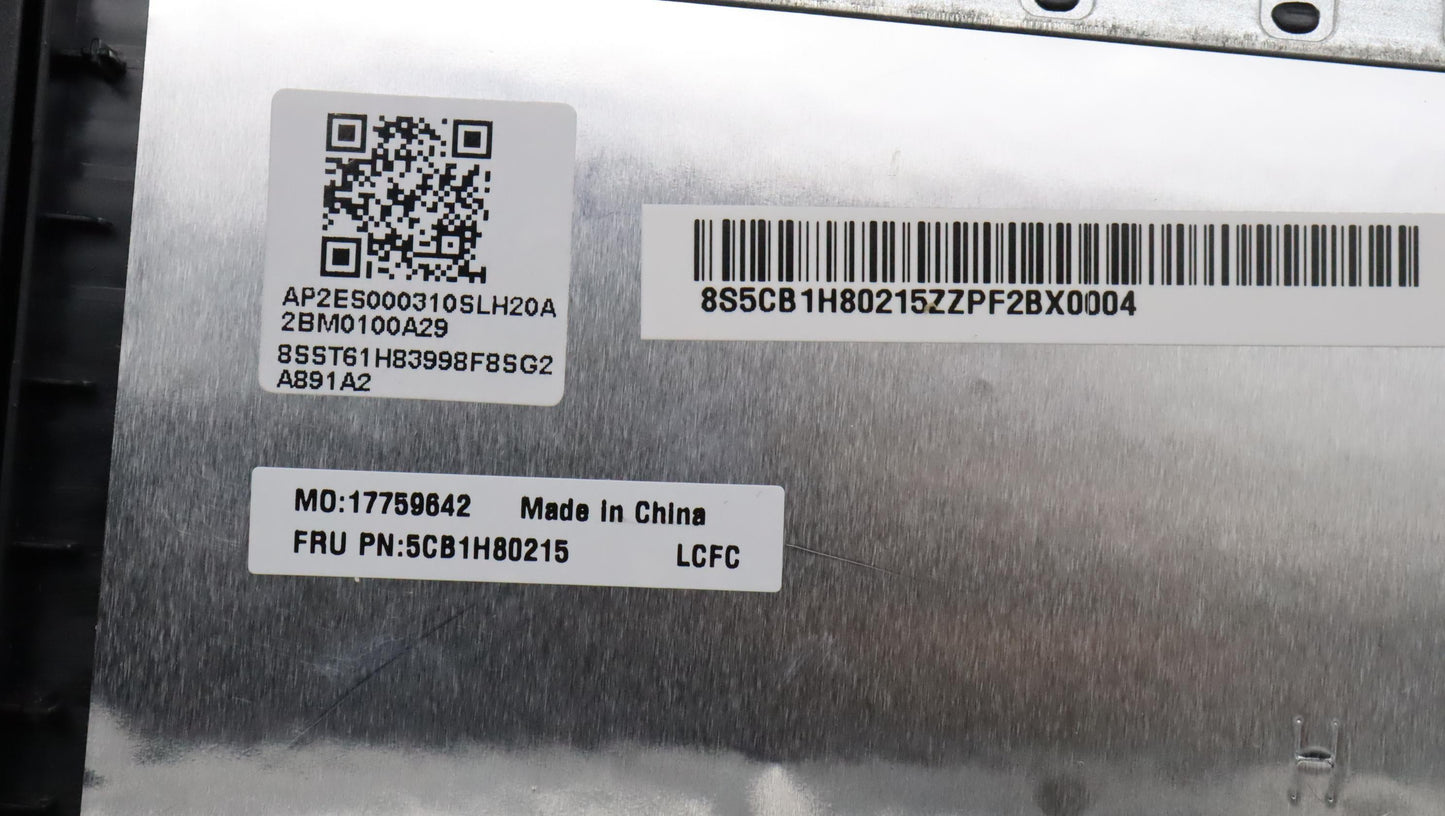 Lenovo Cover Upper Case Asmbul L82Tv - 5CB1H80215