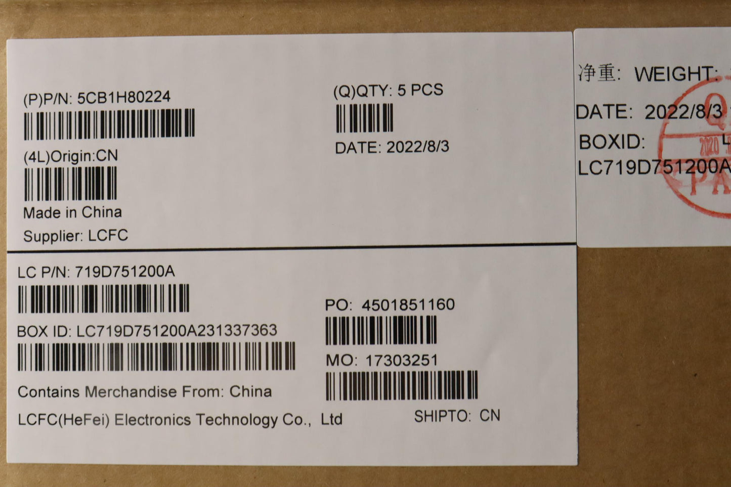 Lenovo Cover Upper Case Asmgre L82Tv - 5CB1H80224