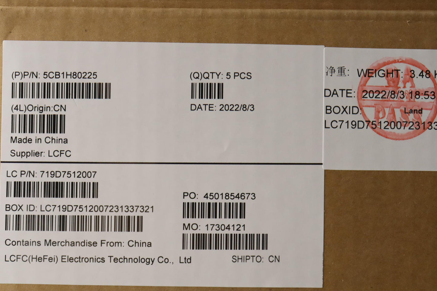 Lenovo Cover Upper Case Asmger L82Tv - 5CB1H80225