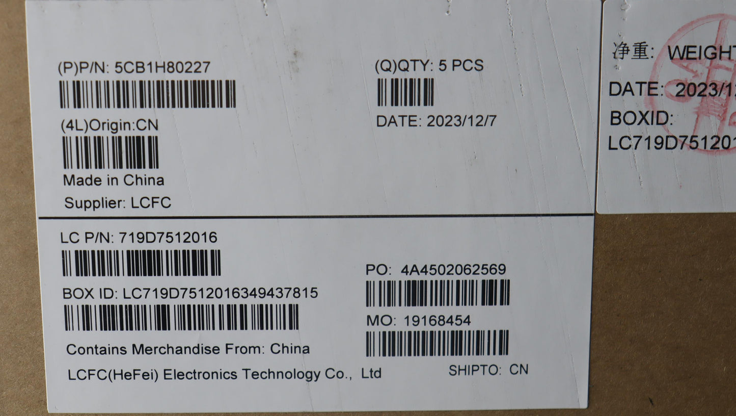 Lenovo Cover Upper Case Asmhin L82Tv - 5CB1H80227
