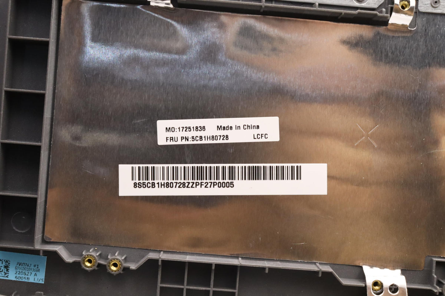 Lenovo Cover Upper Case Assembly Uke - 5CB1H80728