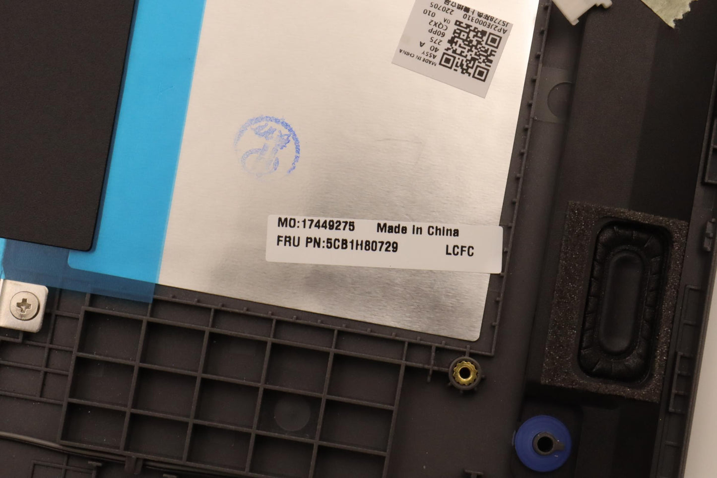 Lenovo Cover Upper Case Assembly Ita - 5CB1H80729