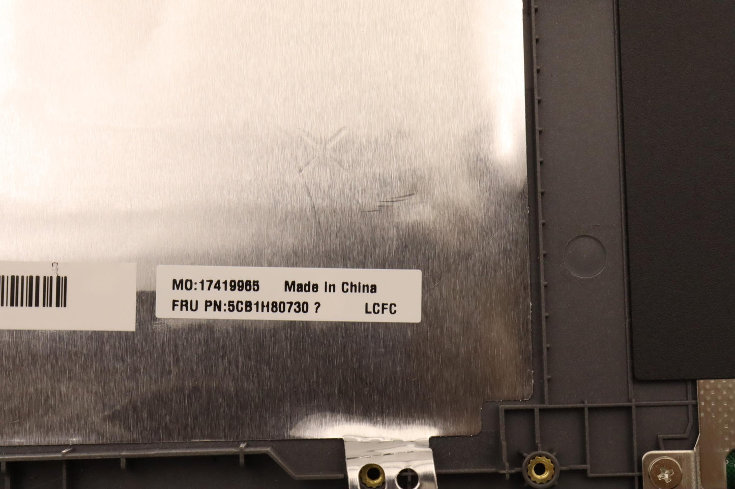 Lenovo Cover Upper Case Assembly Spa - 5CB1H80730