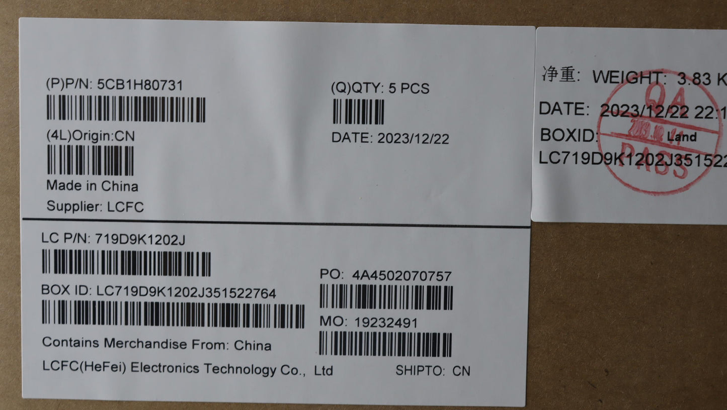 Lenovo Cover Upper Case Assembly Tur - 5CB1H80731