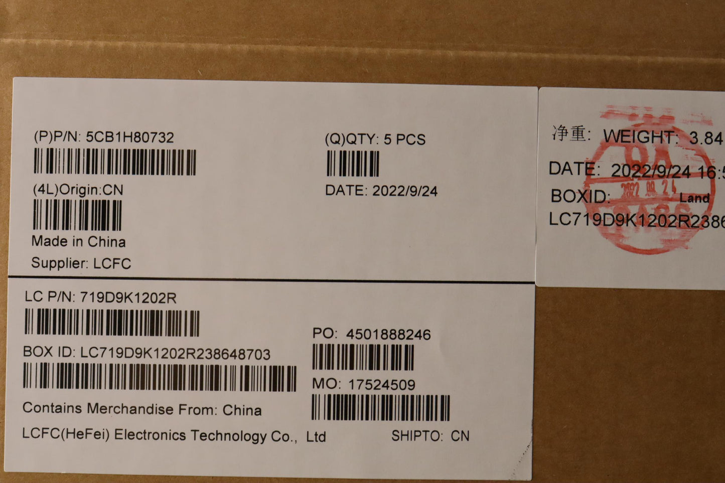 Lenovo Cover Upper Case Assembly Thai - 5CB1H80732