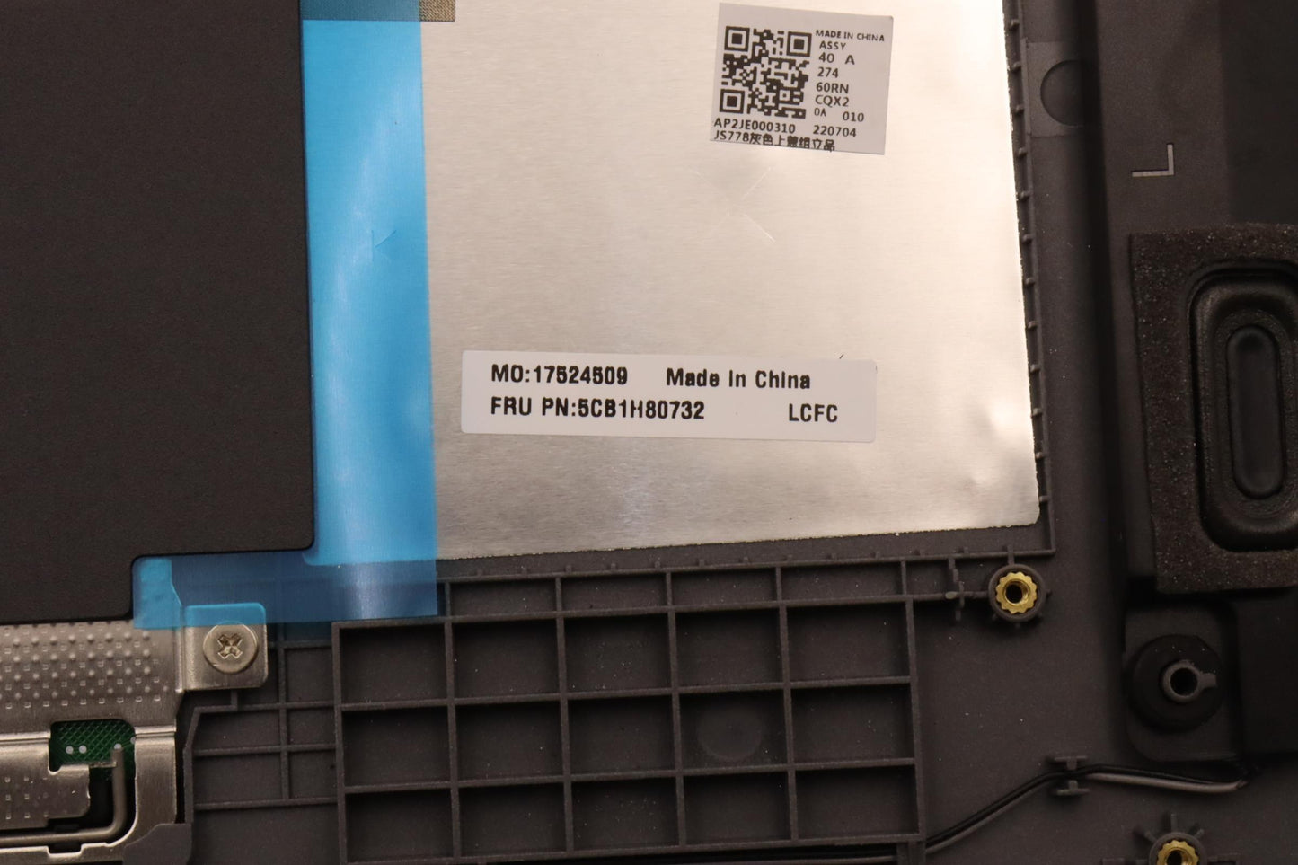 Lenovo Cover Upper Case Assembly Thai - 5CB1H80732