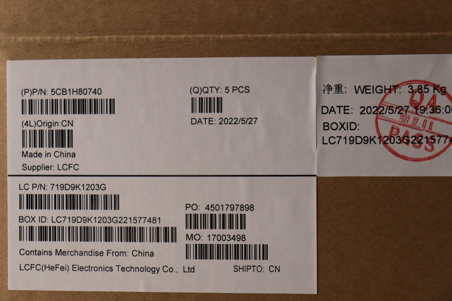 Lenovo Cover Upper Case Assembly Ger - 5CB1H80740