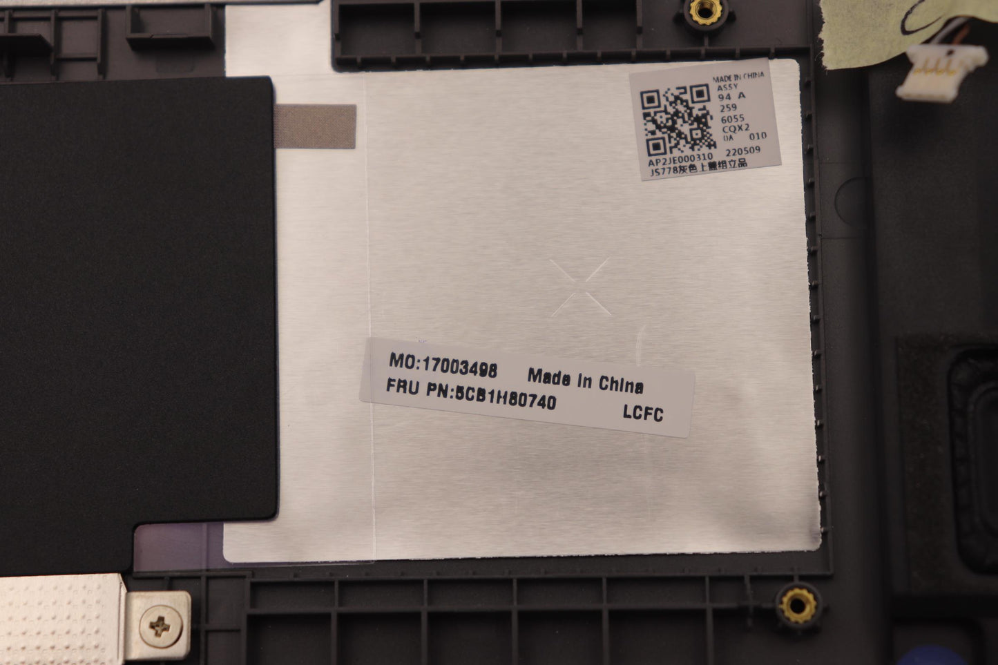 Lenovo Cover Upper Case Assembly Ger - 5CB1H80740