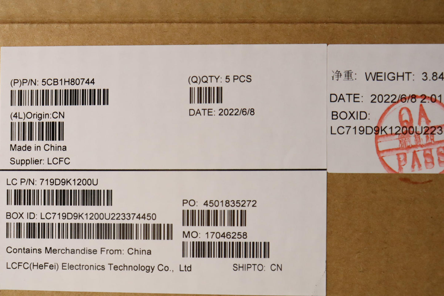 Lenovo Cover Upper Case Assembly Hbw - 5CB1H80744